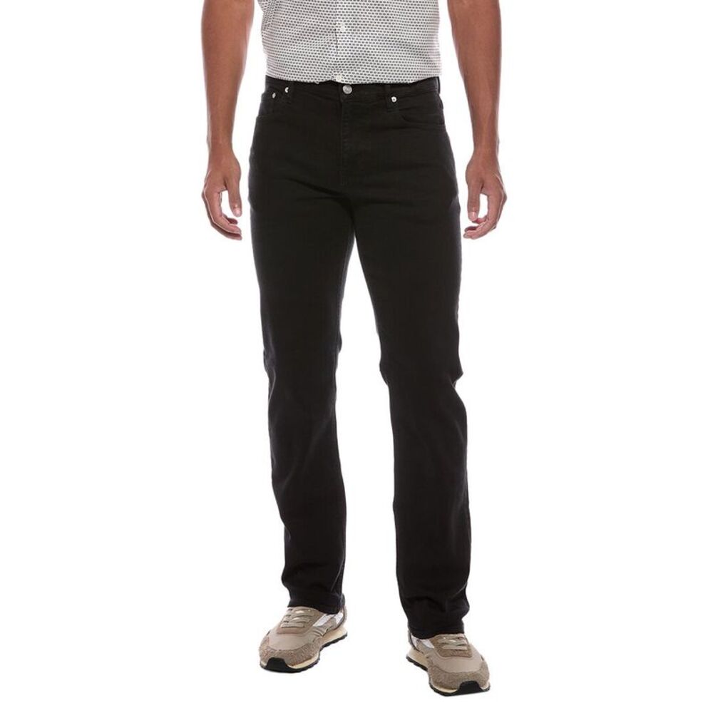 Frame Denim Mens Frame Jetset Black Modern Straight Jean
